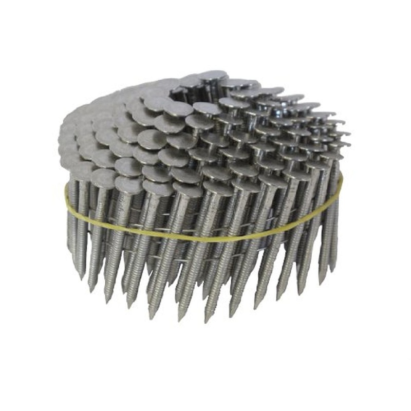 Simpson Strong-Tie S11A175RNBP 1-3/4x120 Wire Coil 304 Stainless Steel Ring Shank Nails, 480/Box