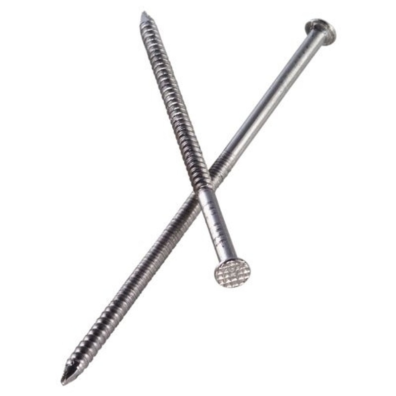Simpson Strong-Tie S20SND5 4x131 20d 304 Stainless Steel Ring Shank Bulk Siding Nails, 370/Box