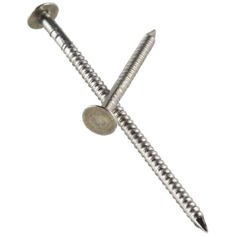 Simpson Strong-Tie T310ARN1 1-1/4x131 3d 10-Gauge 316 Stainless Steel Ring Shank Bulk Roofing Nails, 166/Box