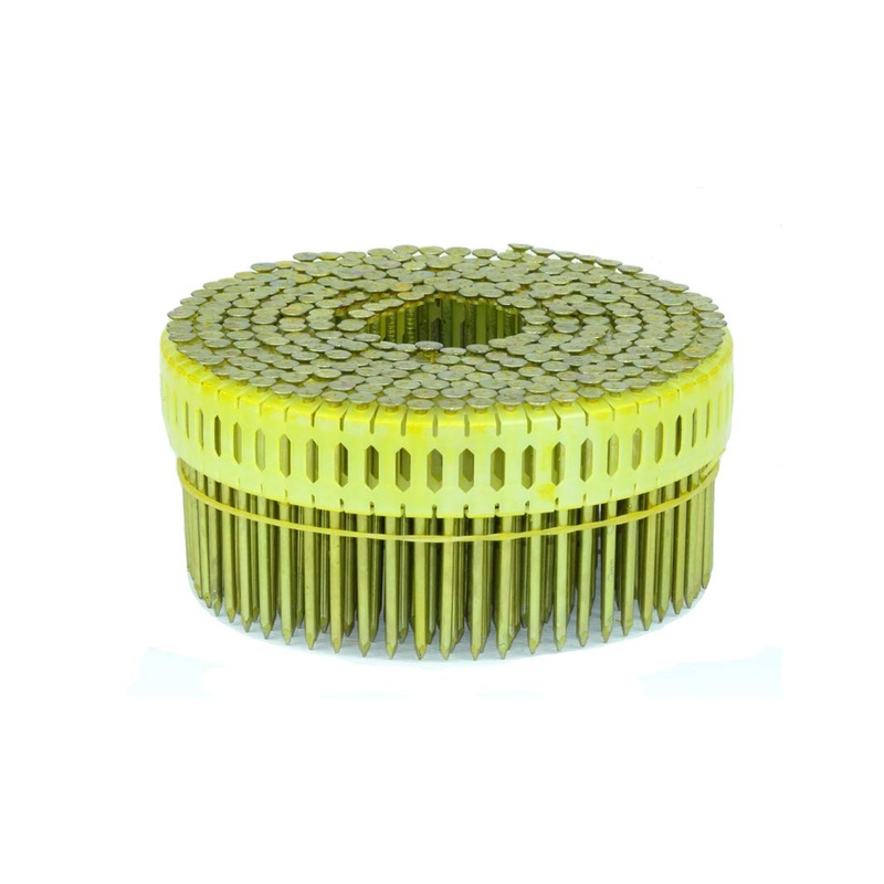Spotnails CPD7D099S 2-1/4x099 0-Degree Plastic Coil Bright Screw Shank Nails, 7,200/Box