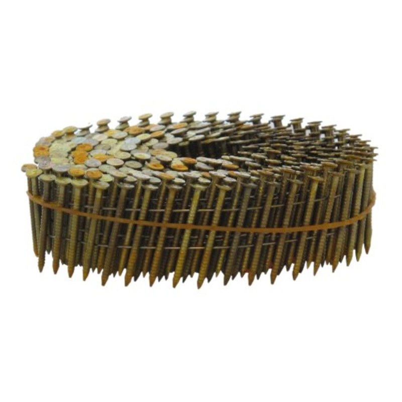 Spotnails CW3D083R 1-1/4x083 15-Degree Wire Coil Bright Ring Shank Nails, 14,000/Box