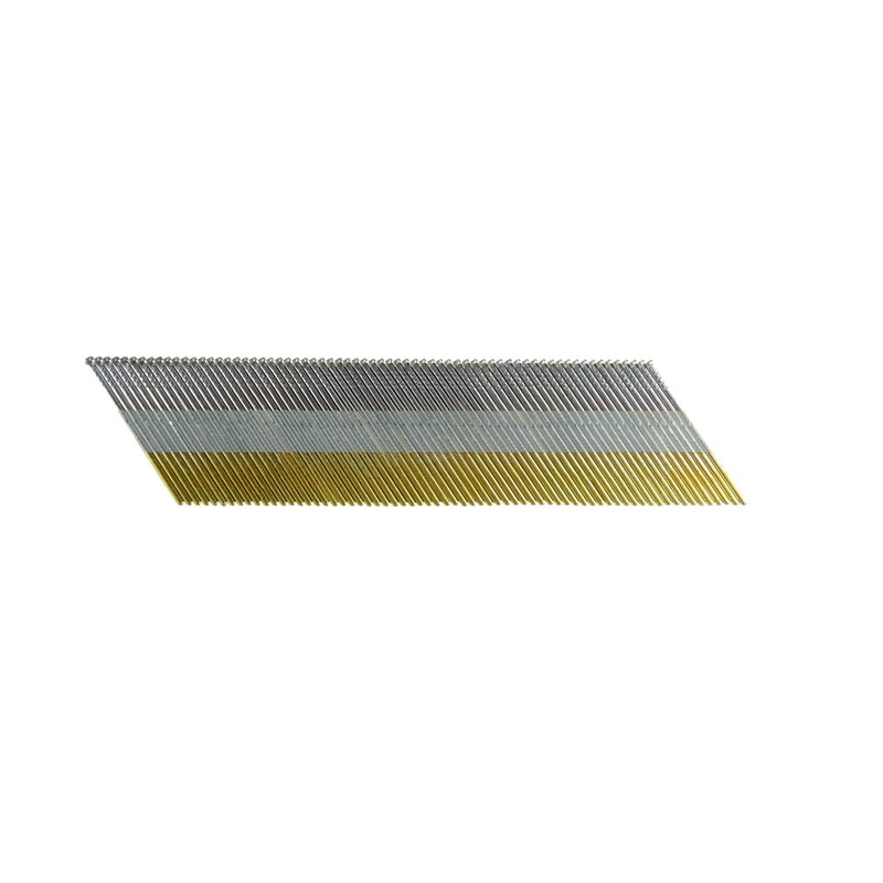 B&C Eagle DA17-1M 1-1/2" 35 Bright Angle Finish Nails (1,000 per pack)