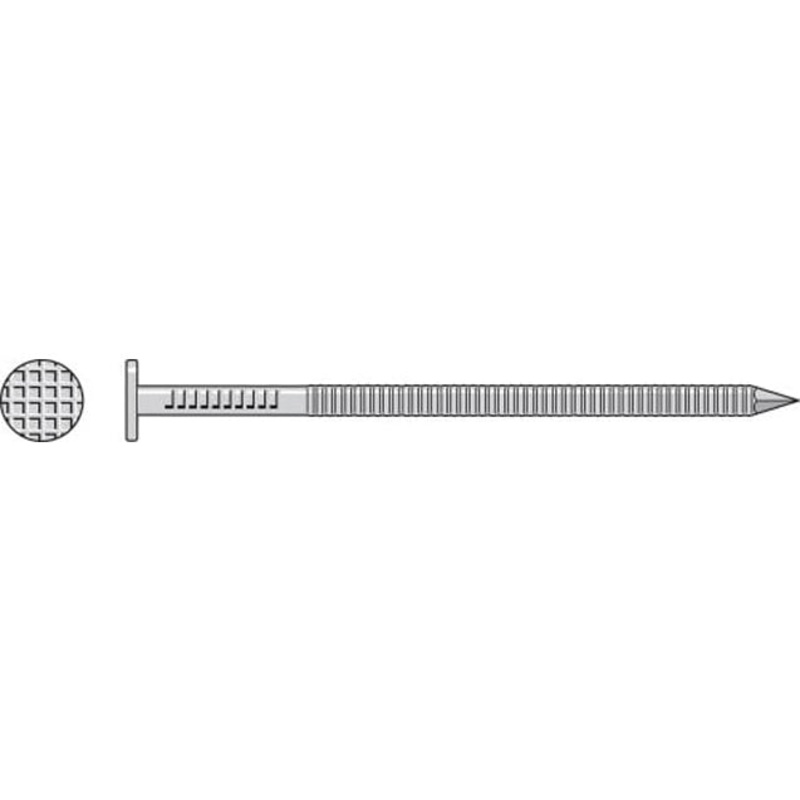 Simpson S10HPTD5 Preservative-Treated Wood Decking Nail, Ring Shank  3 in. x .148 in. Type 304 (5 lb.)