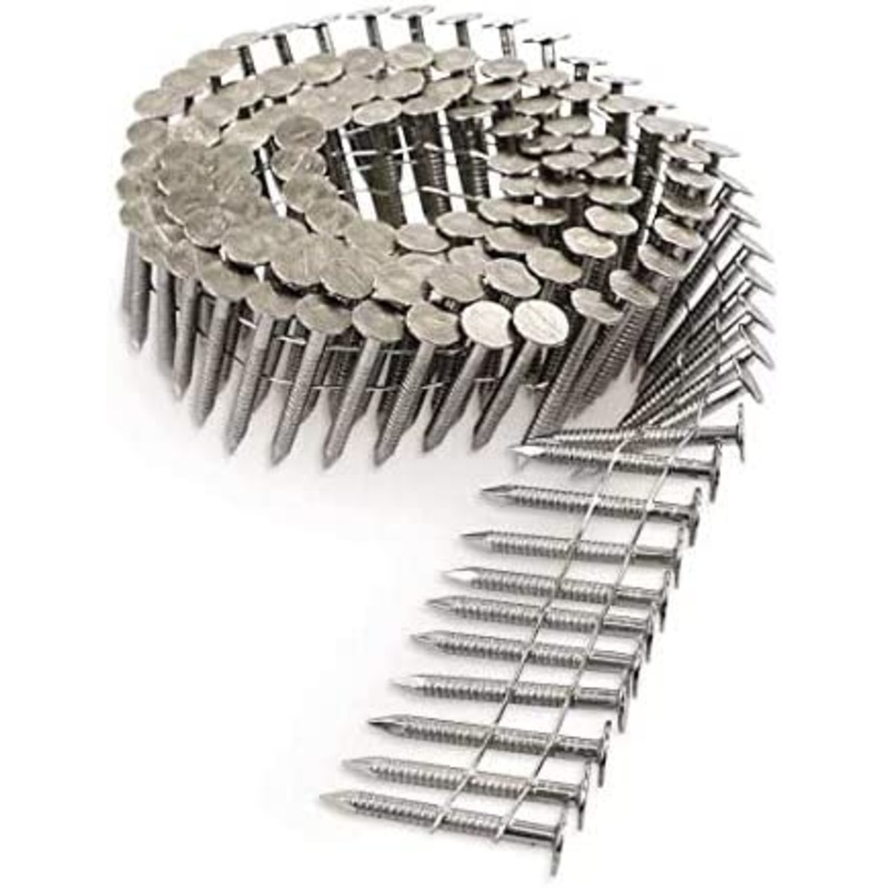 Simpson Strong-Tie S11A125RNB 1-1/4" x .120 304SS Ring Shank Roofing Nails 7200ct