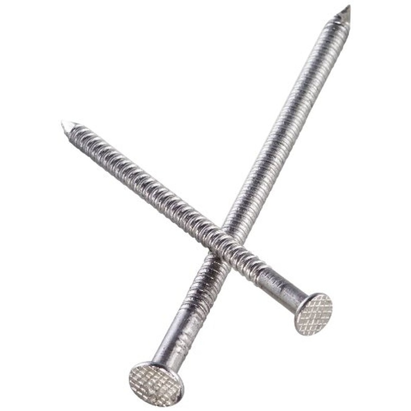 Simpson Strong-Tie T10PTD5 3x131 10d 10-Gauge 316 Stainless Steel Ring Shank Bulk Deck Nails, 5 lbs./Box