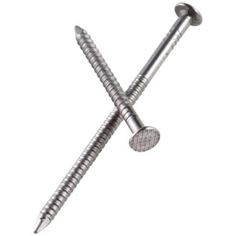 Simpson Strong-Tie T6SN7B 2x092 6d 13-Gauge 316 Stainless Steel Ring Shank Bulk Roofing Nails, 25 lbs./Box