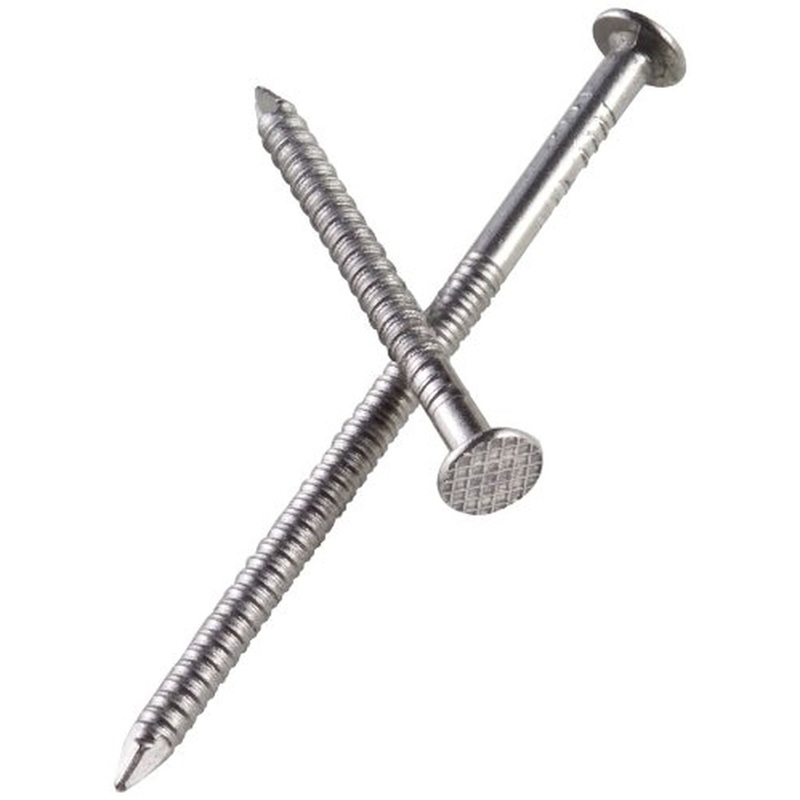 Simpson Strong-Tie T8SN75 2-1/2x092 8d 13-Gauge 316 Stainless Steel Ring Shank Bulk Roofing Nails, 5 lbs./Box