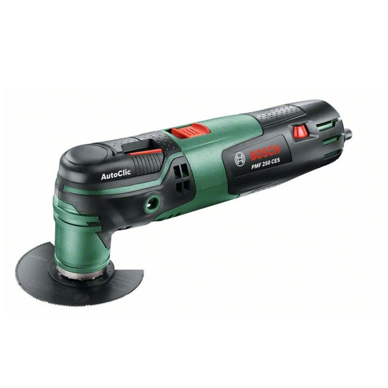Herramienta multifuncional Bosch DIY PMF 250 CES de 250 W en estuche de plstico (0603102100)