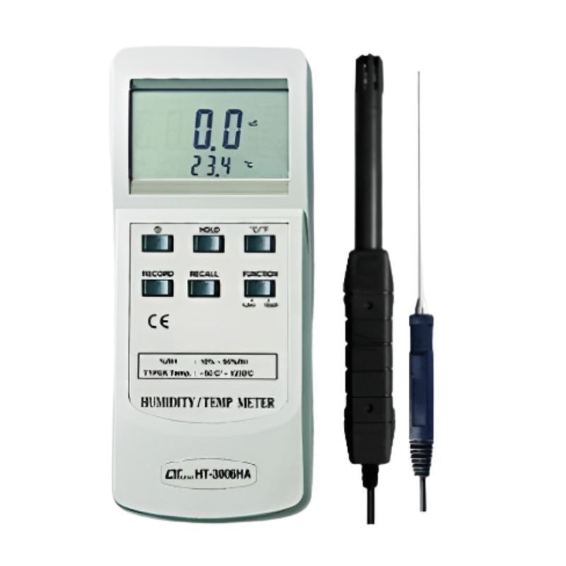 2 in 1 Humidity Meter-Type K Thermometer (input) - HT-3006HA