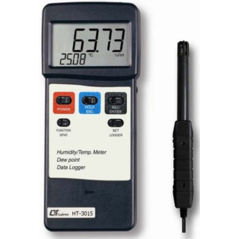 Humidity Meter With Temperature, Dew Point, RS-232 - HT-3015