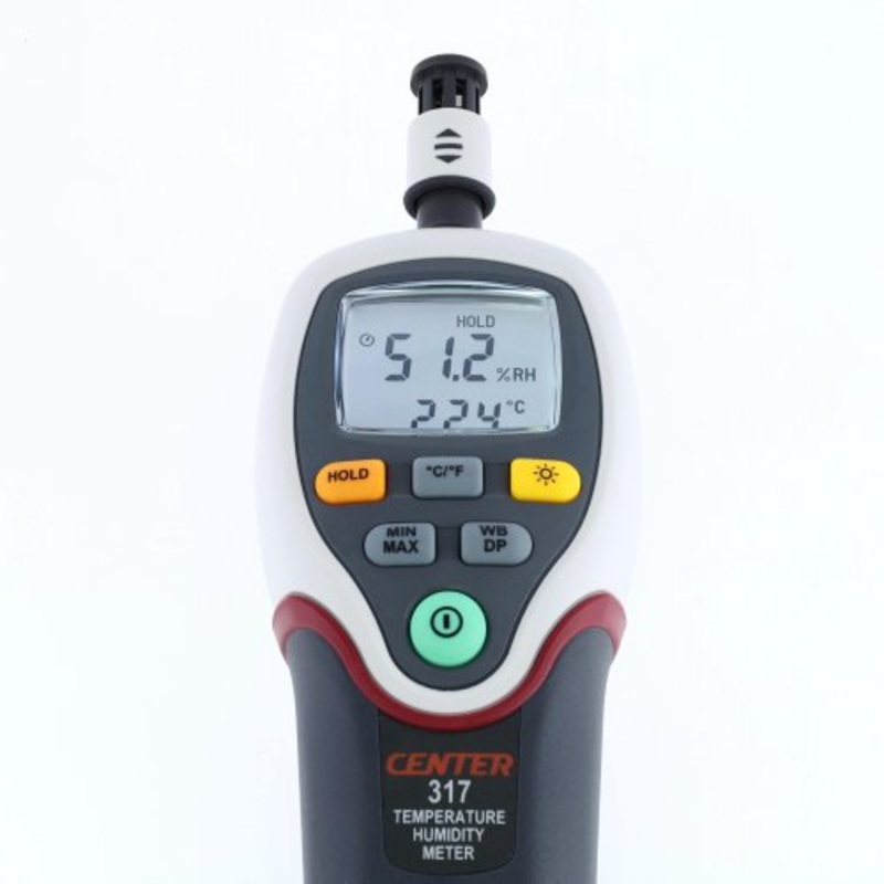 Humidity Temperature Meter (Dew point and Wet bulb) - IC-CENTER317
