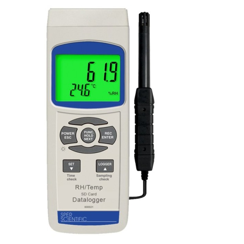 Humidity/Temperature Meter Logger, SD Card - IC800021