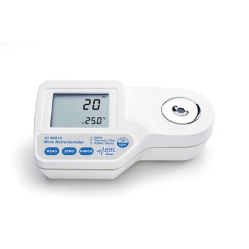 Refractometer for Sugar In Wine,%brix,Oechsle & Kmw