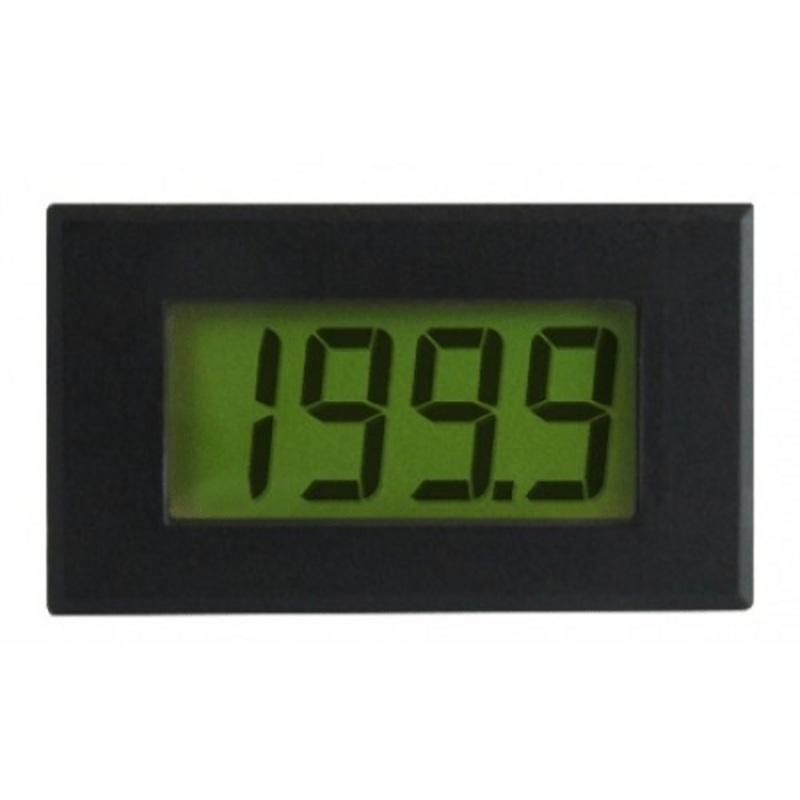 19mm (0.75"), 3.5 Digit, 200mVdc full scale, LED backlit, Bezel mounted - IC-DPM 950