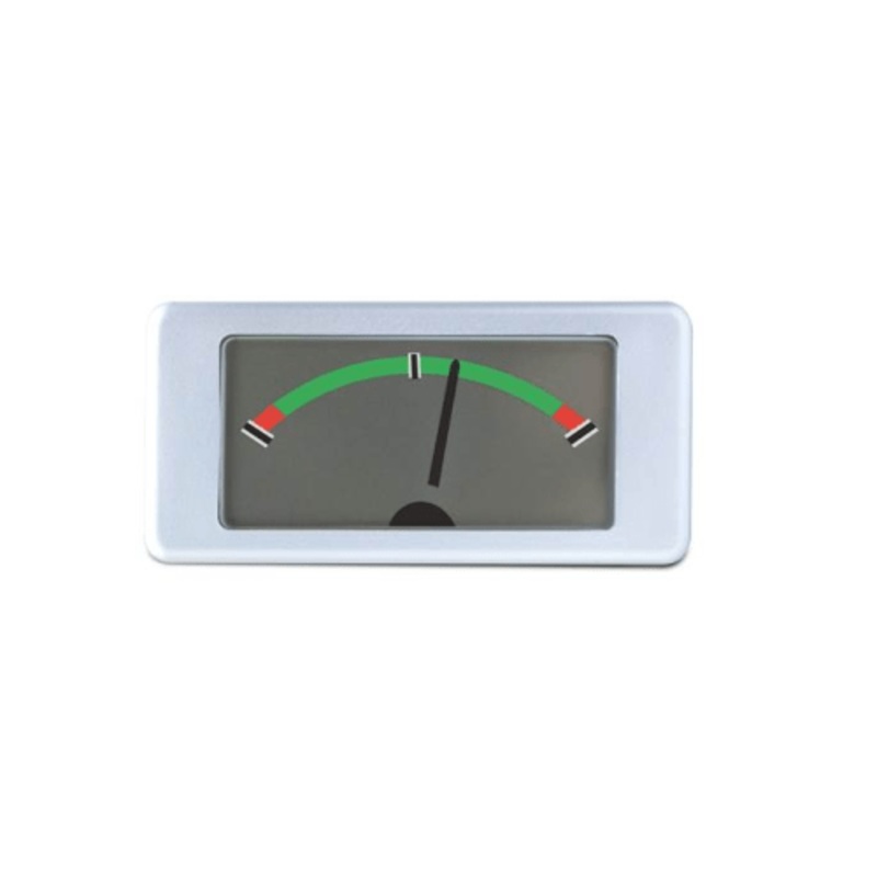 1Vdc full scale, Analog style display, Round hole mounted, Wire connections - IC-EMA 1710