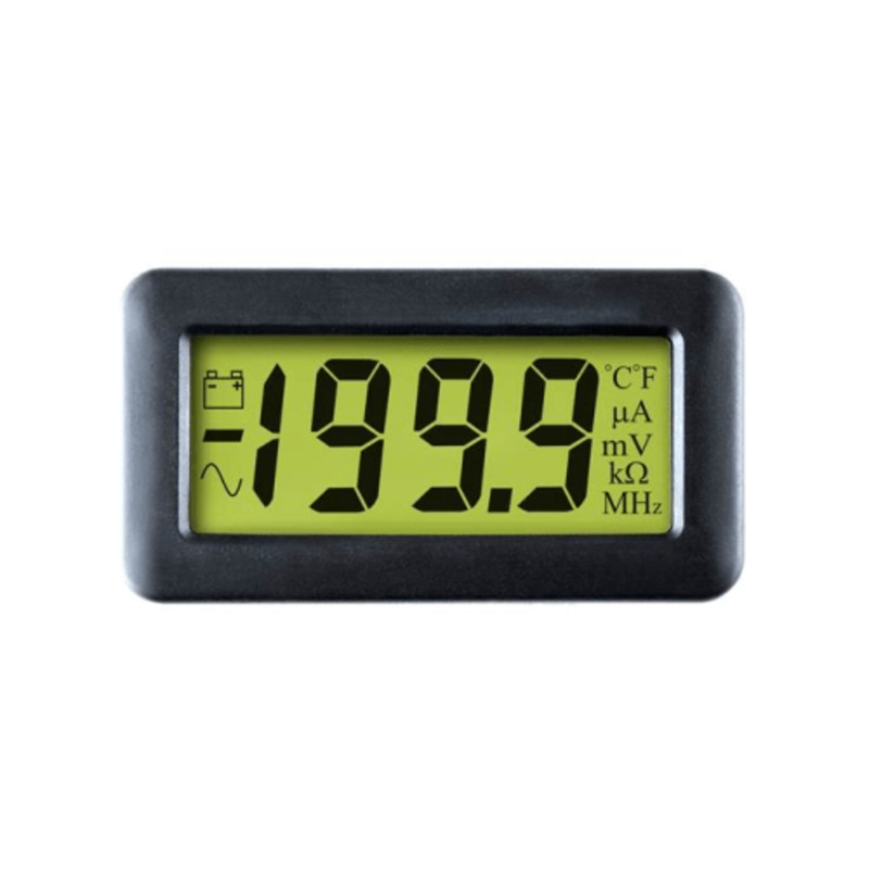 200mVdc full scale, LED backlit, Annunciators, Bandgap reference, Bezel mounted - IC-DPM 750S-BL