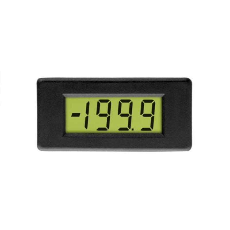 200mVdc full scale, LED backlit, Snap-in - IC-DPM 1AS-BL