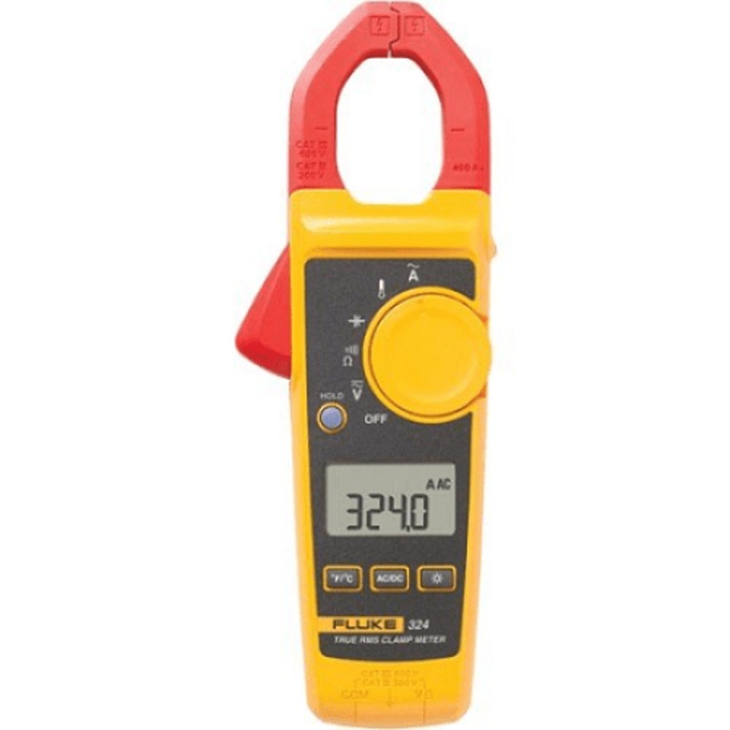 400AAC TRUE RMS CLAMPMETER W. TEMP - IC-FLUKE-324