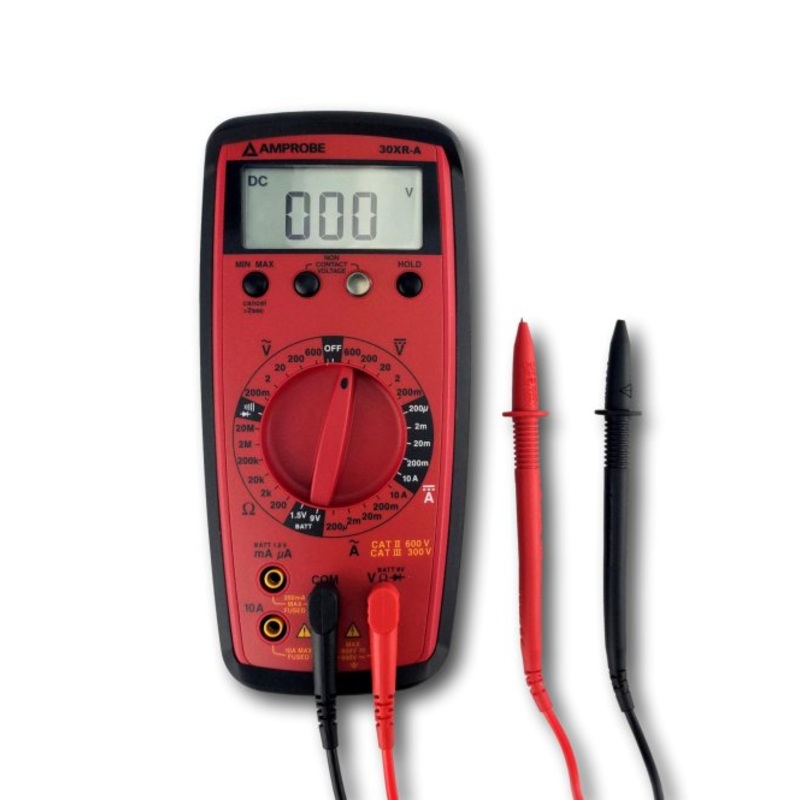 Amprobe 30XR-A Auto Ranging Digital Multimeter with VolTect Non-Contact Voltage Detection