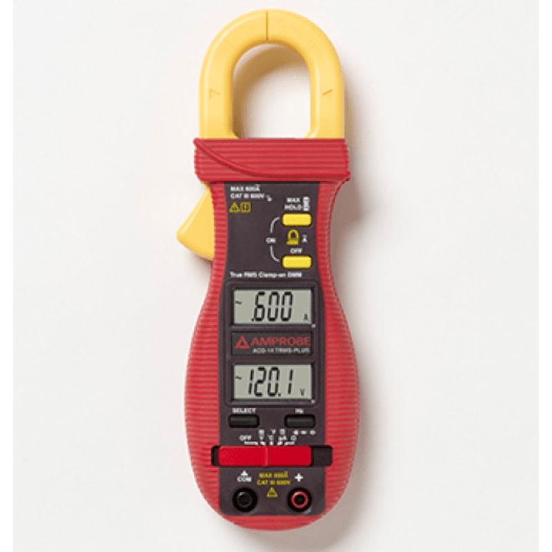 Amprobe ACD-14 TRMS-PLUS Dual Display Digital Clamp Multimeter