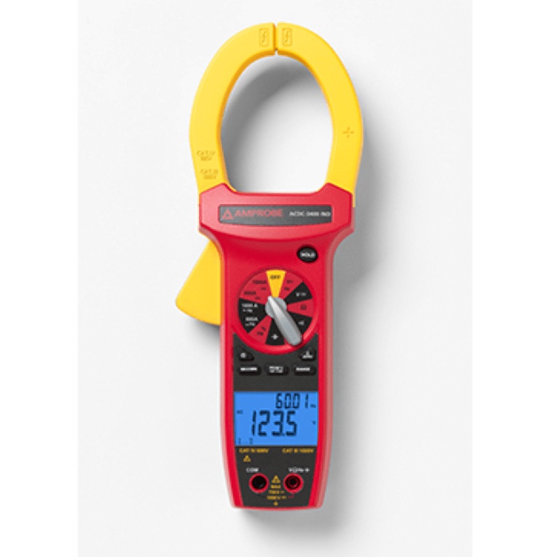 Amprobe ACDC-3400 IND AC/DC CAT IV TRMS Clamp Meter
