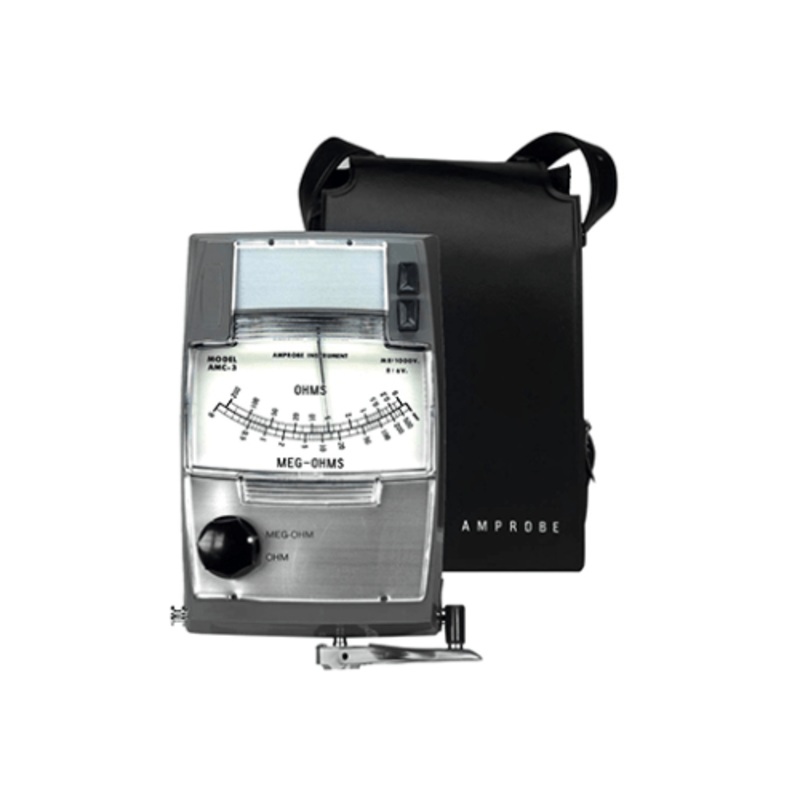 Amprobe AMC-3 Hand-Cranked Insulation Tester (1000 V)