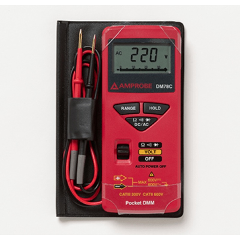 Amprobe DM78C Credit Card Size Multimeter