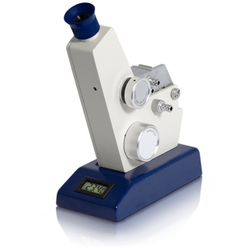 AR4 Analog Abbe refractometer (nD 1.3000 to 1.7200, +/- 0.0002; 0 to 95 % Brix, +/- 0.1)