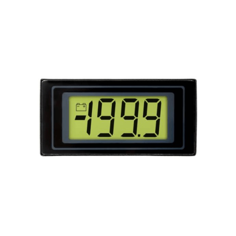 Backlit 200mVdc full scale, Bezel mounted display, RoHS - IC-DPM 125-BL