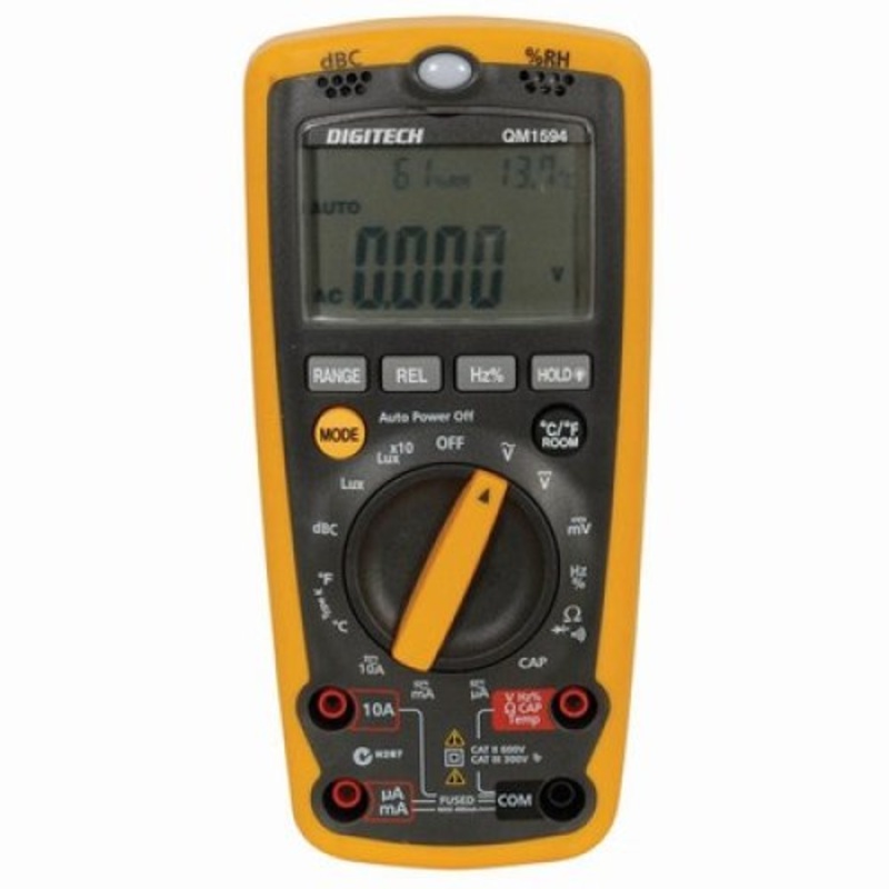 CAT III Multifunction Environment Meter with DMM - QM-1594