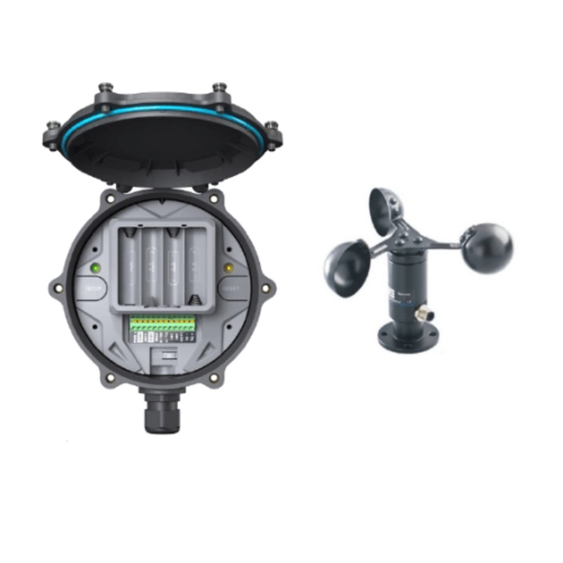 CAT-MT Anemometer Kit with Voltage Out Wind Speed Sensor - IC-ORB-X1-G-RK100-01-B