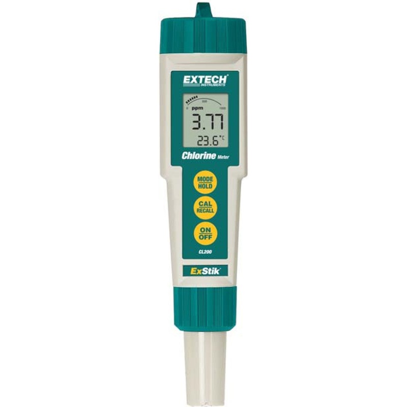 EXTECH EX900, ExStik 4-in-1 Chlorine, pH, ORP and Temperature Kit