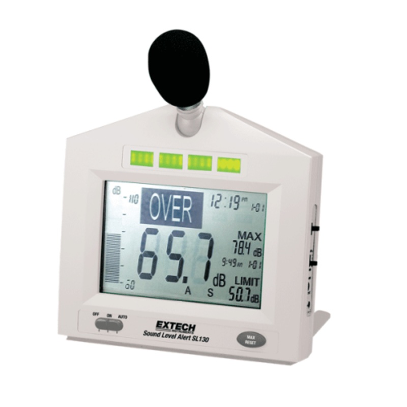 Extech SL130W: Sound Level Alert with Alarm