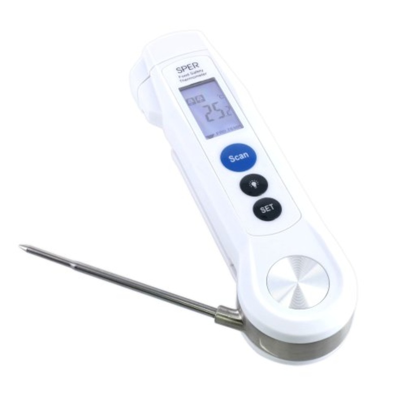 Food Safety Thermometer with IR (Not suitable for human use) - IC-800115