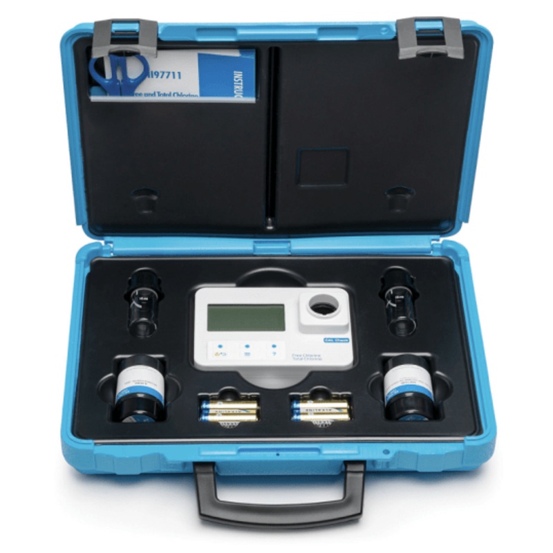 Free and Total Chlorine Portable Photometer Kit with CAL Check