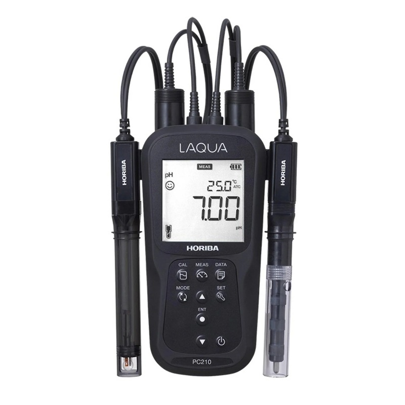 Laqua PC210-K Handheld Water Quality Meter (pH/ORP/Conductivity/Resistivity/Salinity/TDS ) Kit