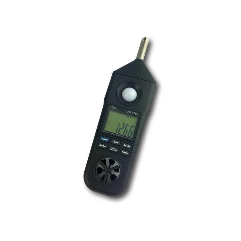 Light, Sound, Anemometer, RH, Temp, Type K Thermocouple input - LM8102