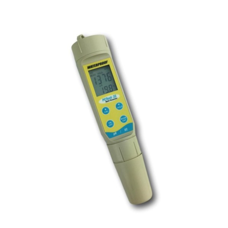 pH, Conductivity & Temp. Tester, Waterproof - EC-PCTestr35