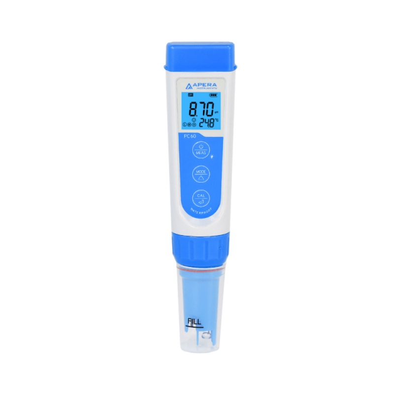 Premium Multiparameter (pH/EC/TDS/Sal/Temp) Pocket Tester - IC-PC60