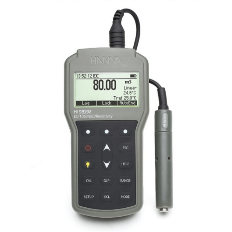 Waterproof Portable EC/TDS/RES/SAL Meter