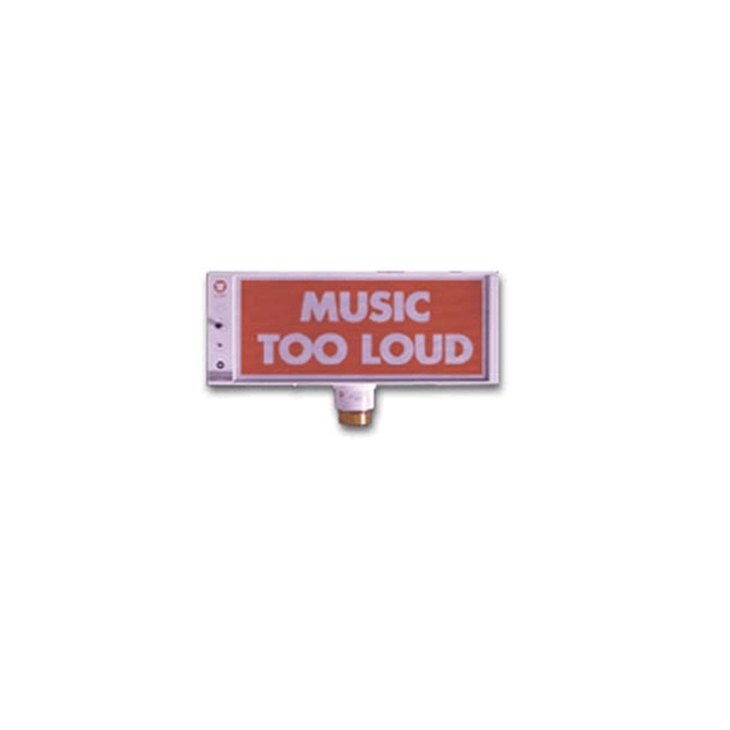 Entertainment Noise Warning Sign - IC-NK023