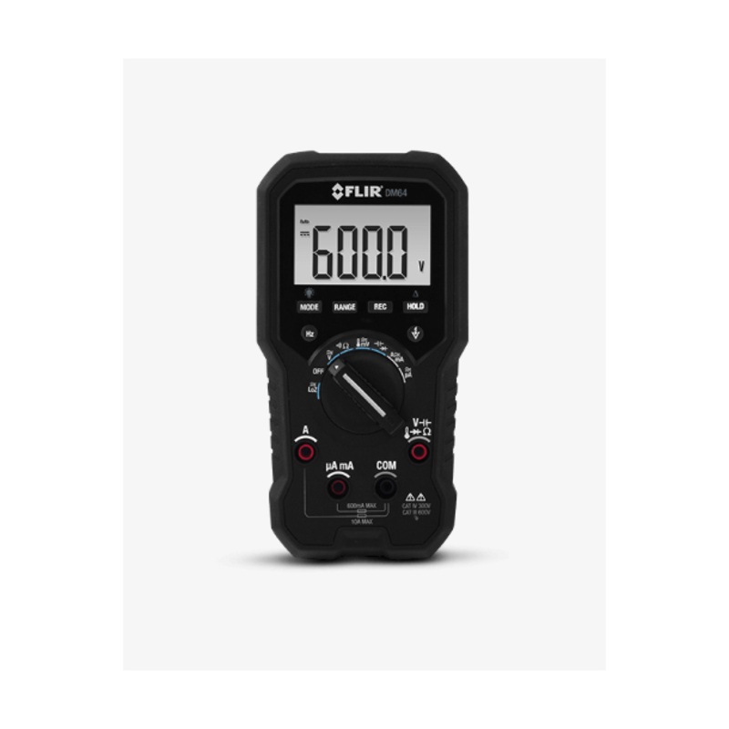 FLIR HVAC TRMS Digital Multimeter with Temperature - IC-DM64