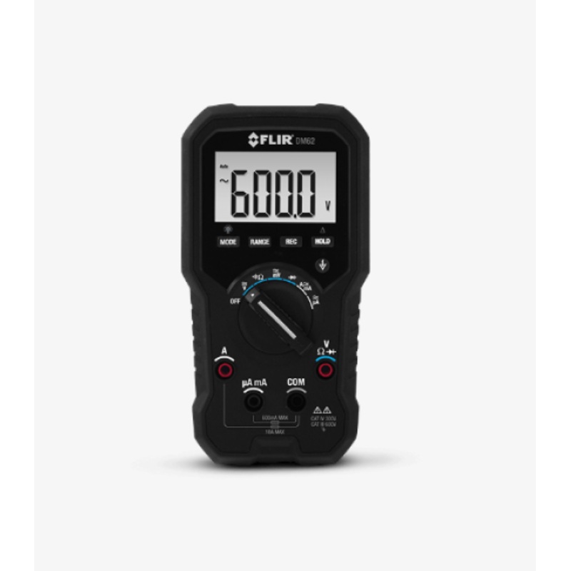 FLIR TRMS Digital Multimeter with non-Contact Voltage - IC-DM62
