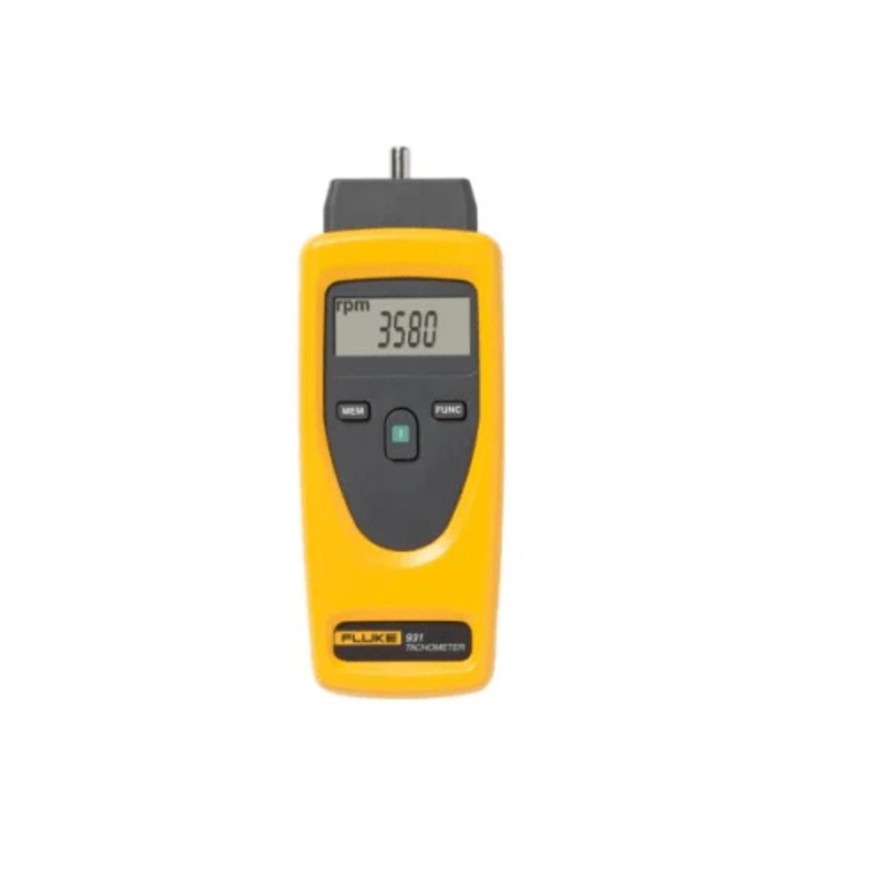 Fluke 931 Contact and Non-Contact Dual-Purpose Tachometers
