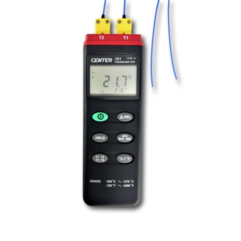 Handheld 2 Channel Thermometer - C301