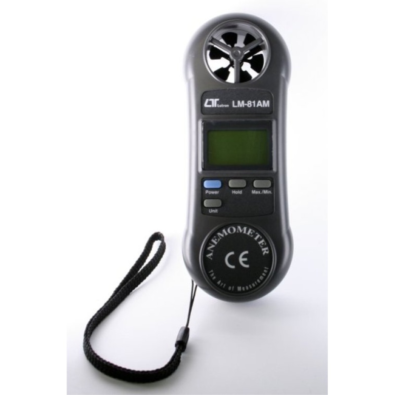 Handheld Digital Anemometer (Wind Meter) - LM-81AM