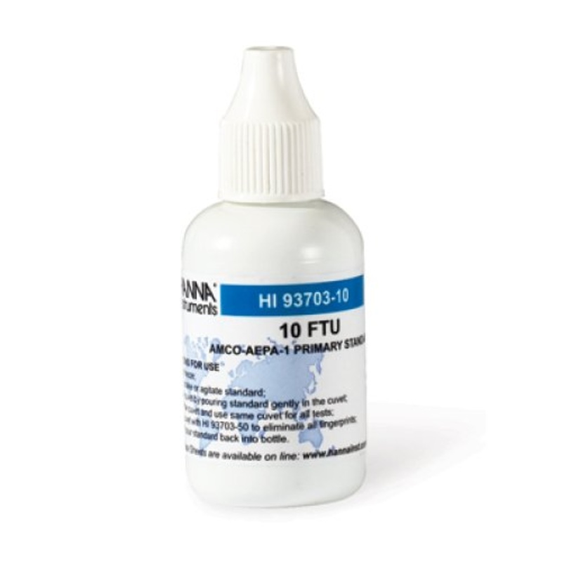 HI93703-10, AMCO-AEPA-1 Calibration Solution at 10 FTU (30 mL)