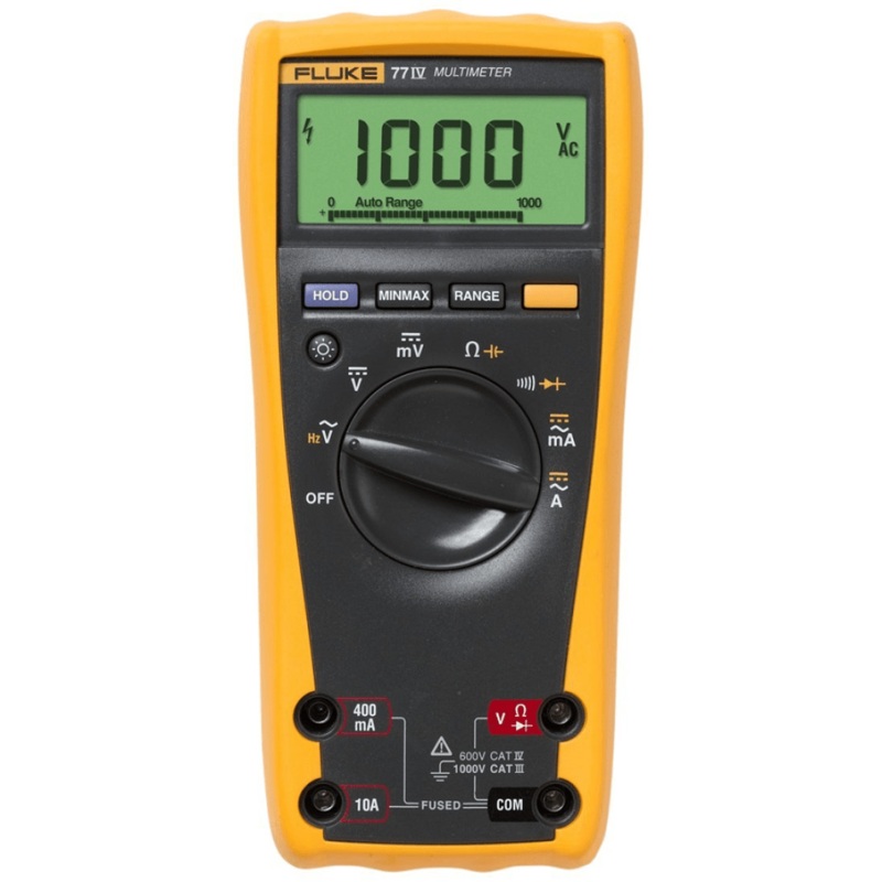 INDUSTRIAL MULTIMETER, 1000V CATIII - IC-FLUKE-77-4