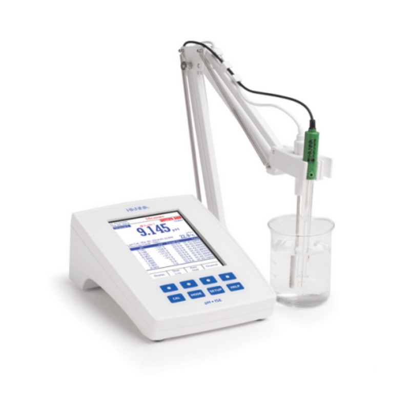 Laboratory Research Grade Two Channel Benchtop pH/mV/ISE Meter - IC-HI5222