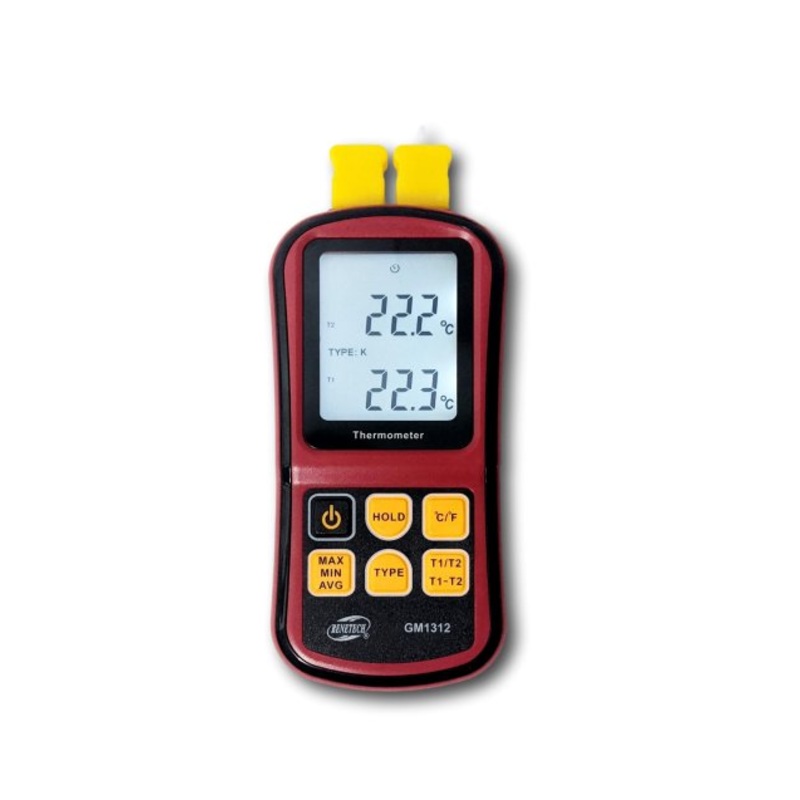 Thermocouple Temperature Meter (J, K, T, E, N, R-Type) - IC-GM1312